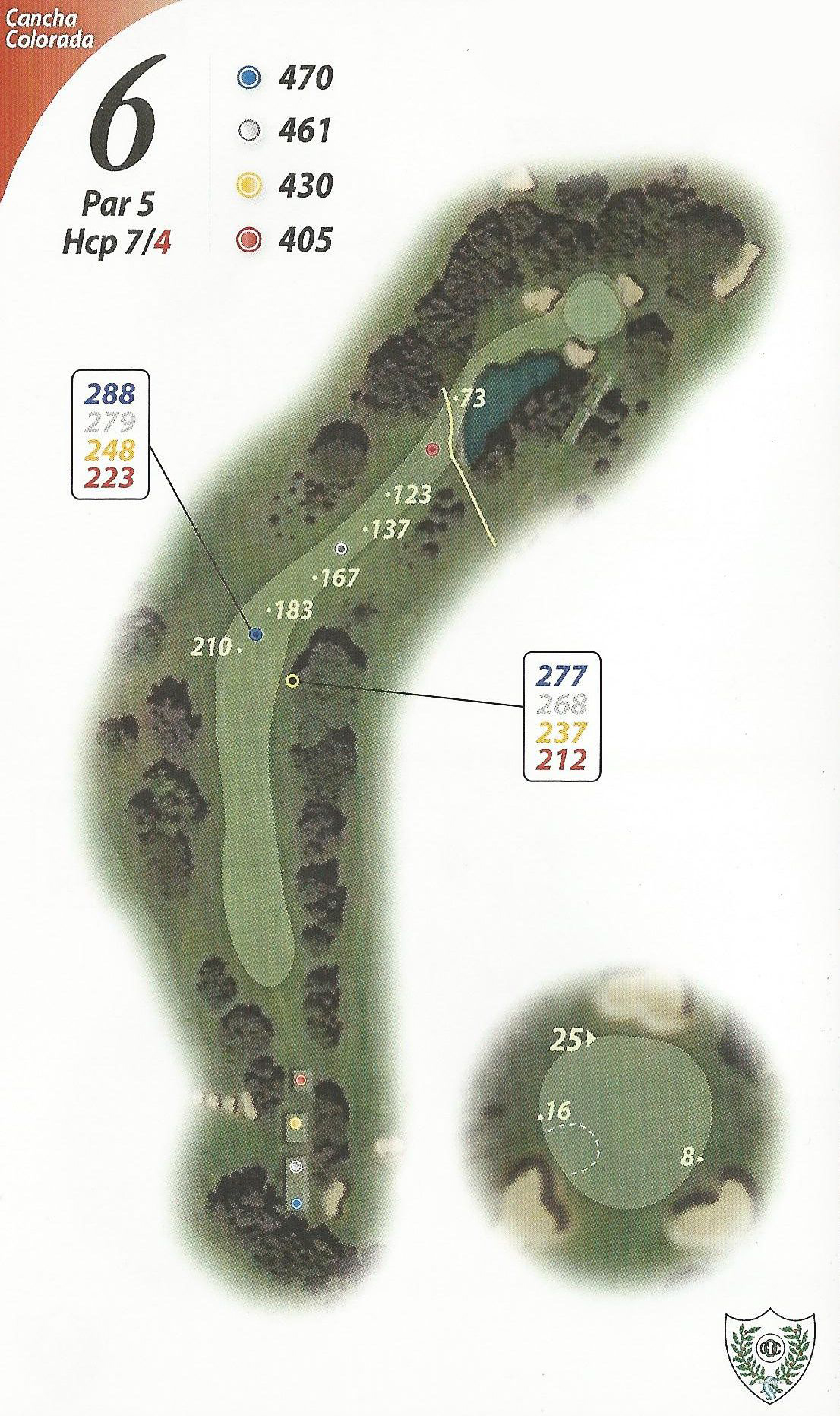 Hole 6 (red)