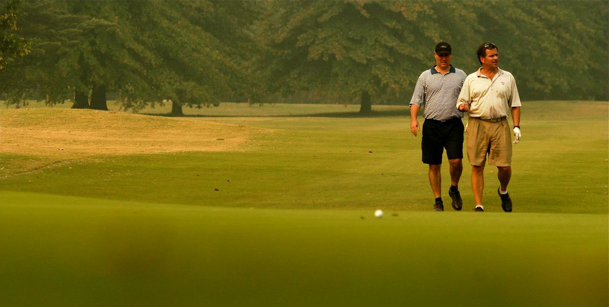 Bunkering at Olivos Golf Club