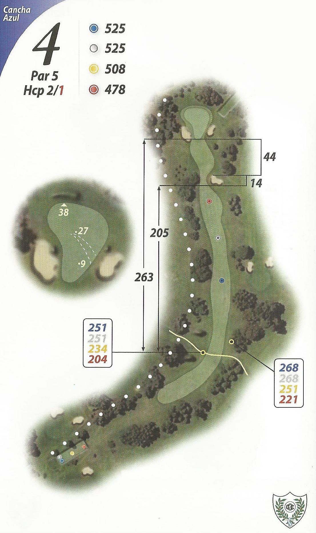 Hole 4 (Blue)
