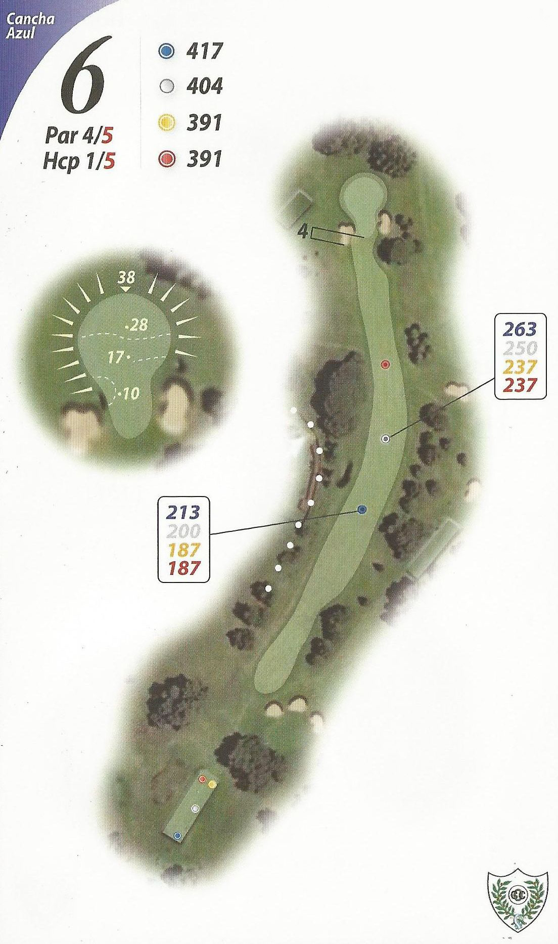 Hole 6 (Blue)