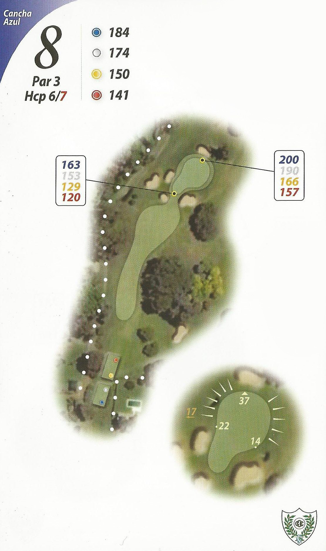 Hole 8 (Blue)