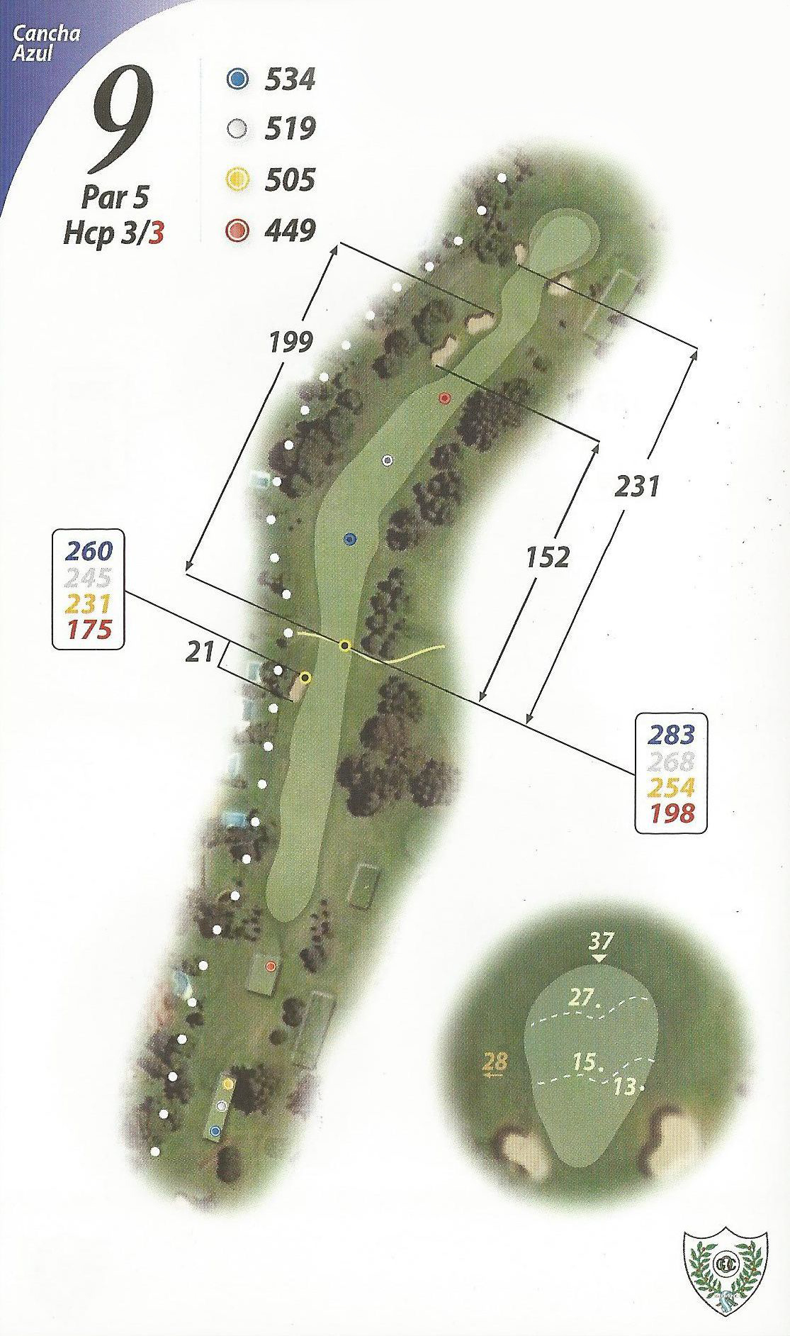 Hole 9 (Blue)