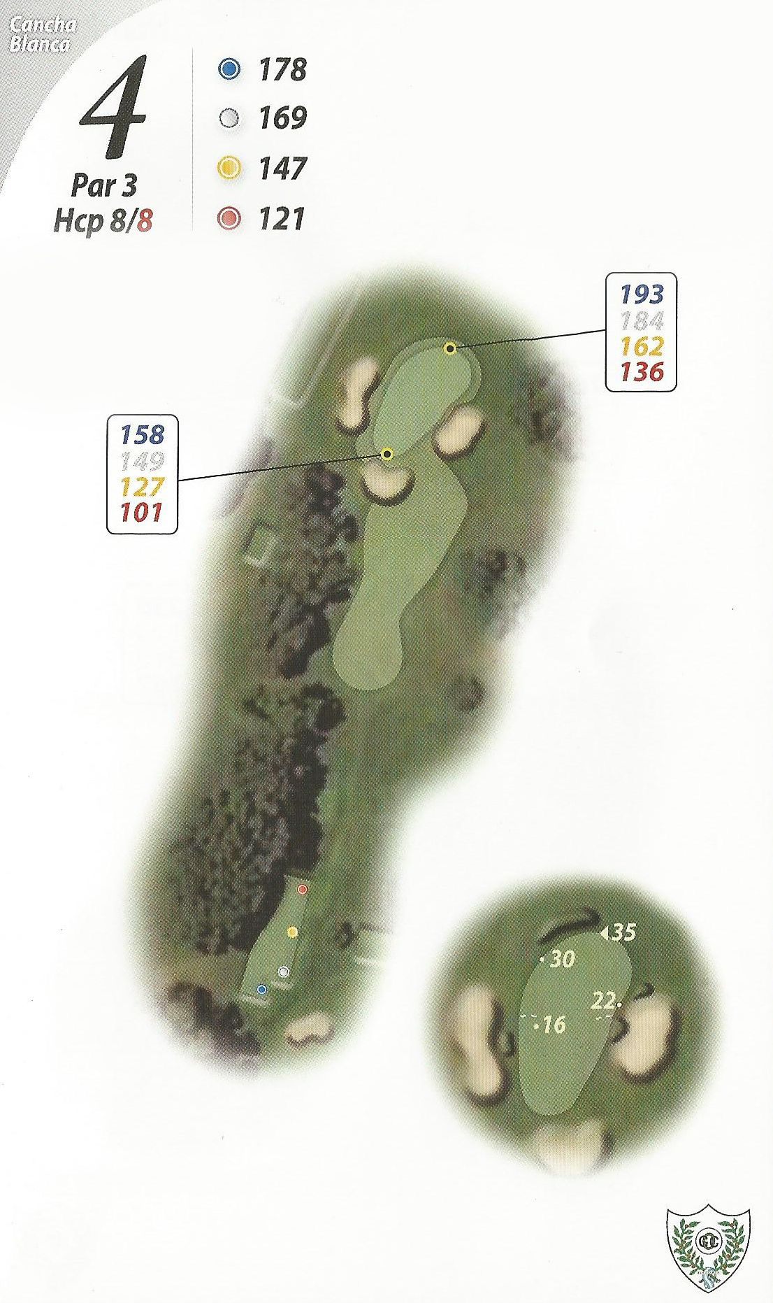 Hole 4 (White)