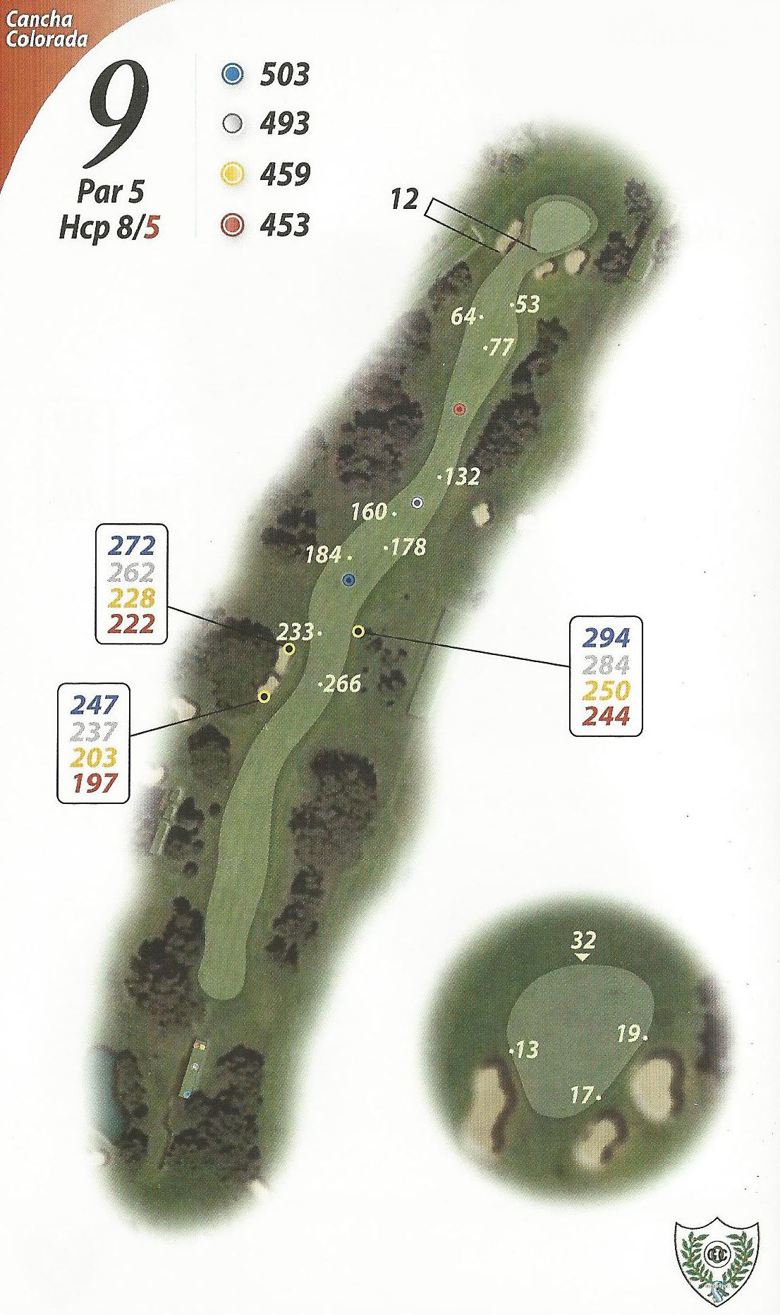 Hole 9 (red)